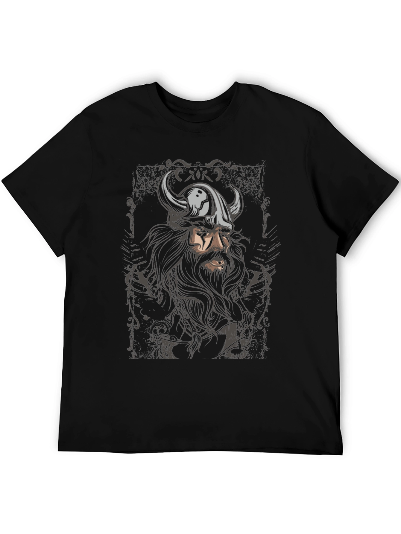 Viking Warrior Graphic T-Shirt