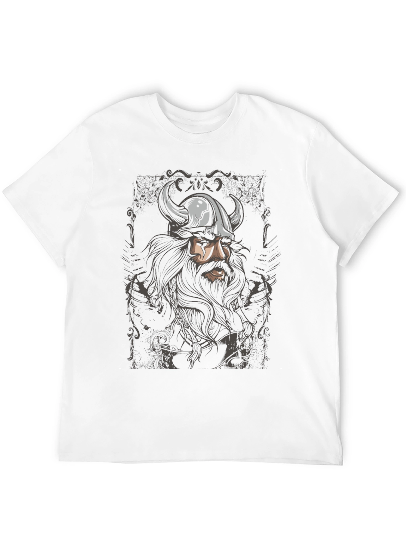 Viking Warrior Graphic T-Shirt