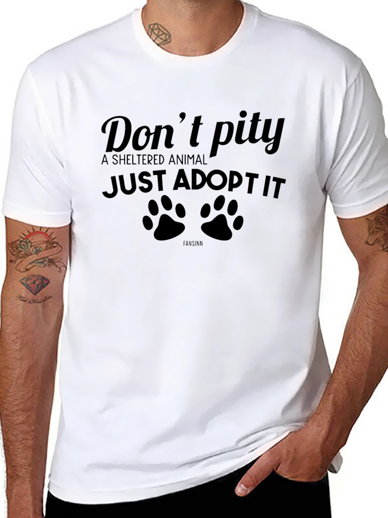 Adopt a Sheltered Animal T-Shirt