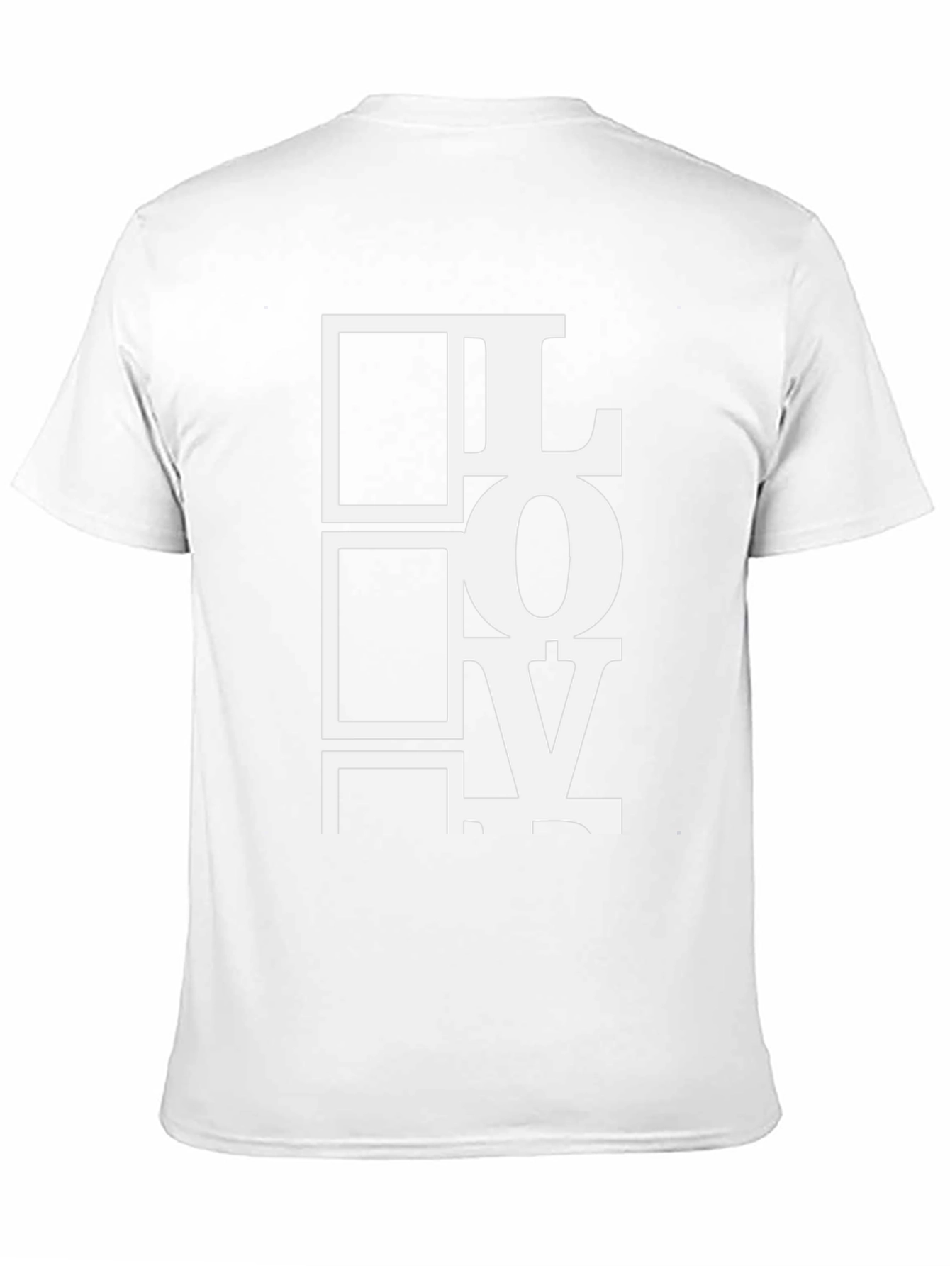Love Graphic Print Tee - Stylish Black T-Shirt