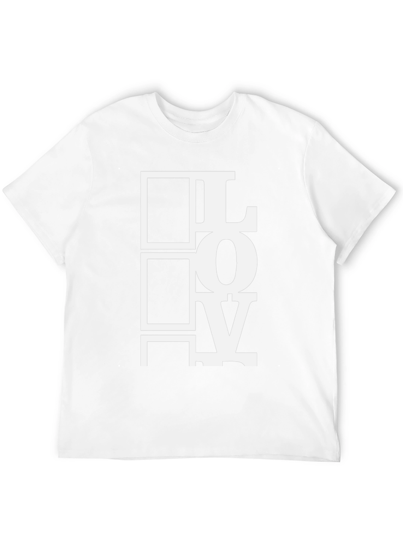 Love Graphic Print Tee - Stylish Black T-Shirt