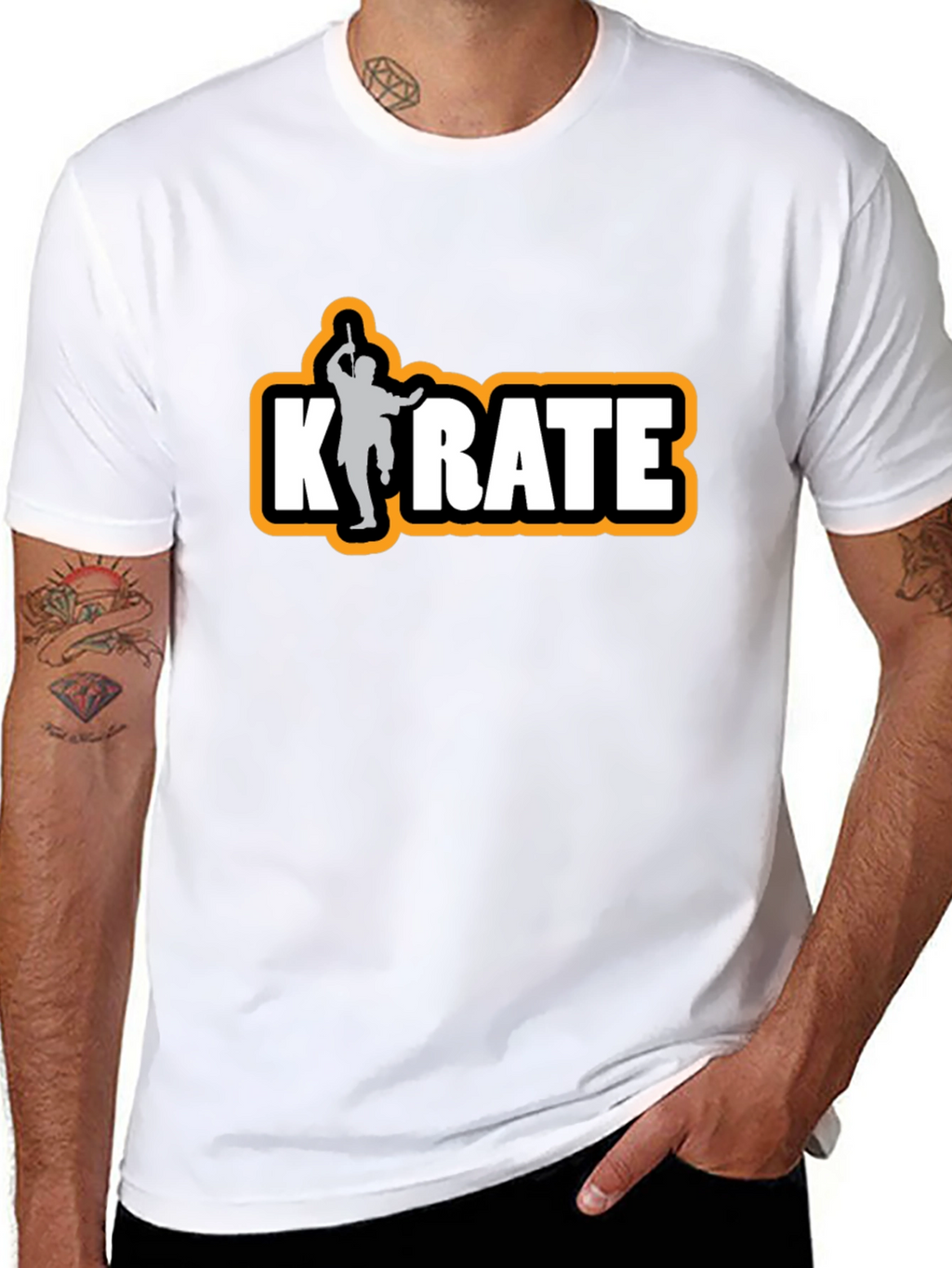 Karate Graphic Tee - Martial Arts Style