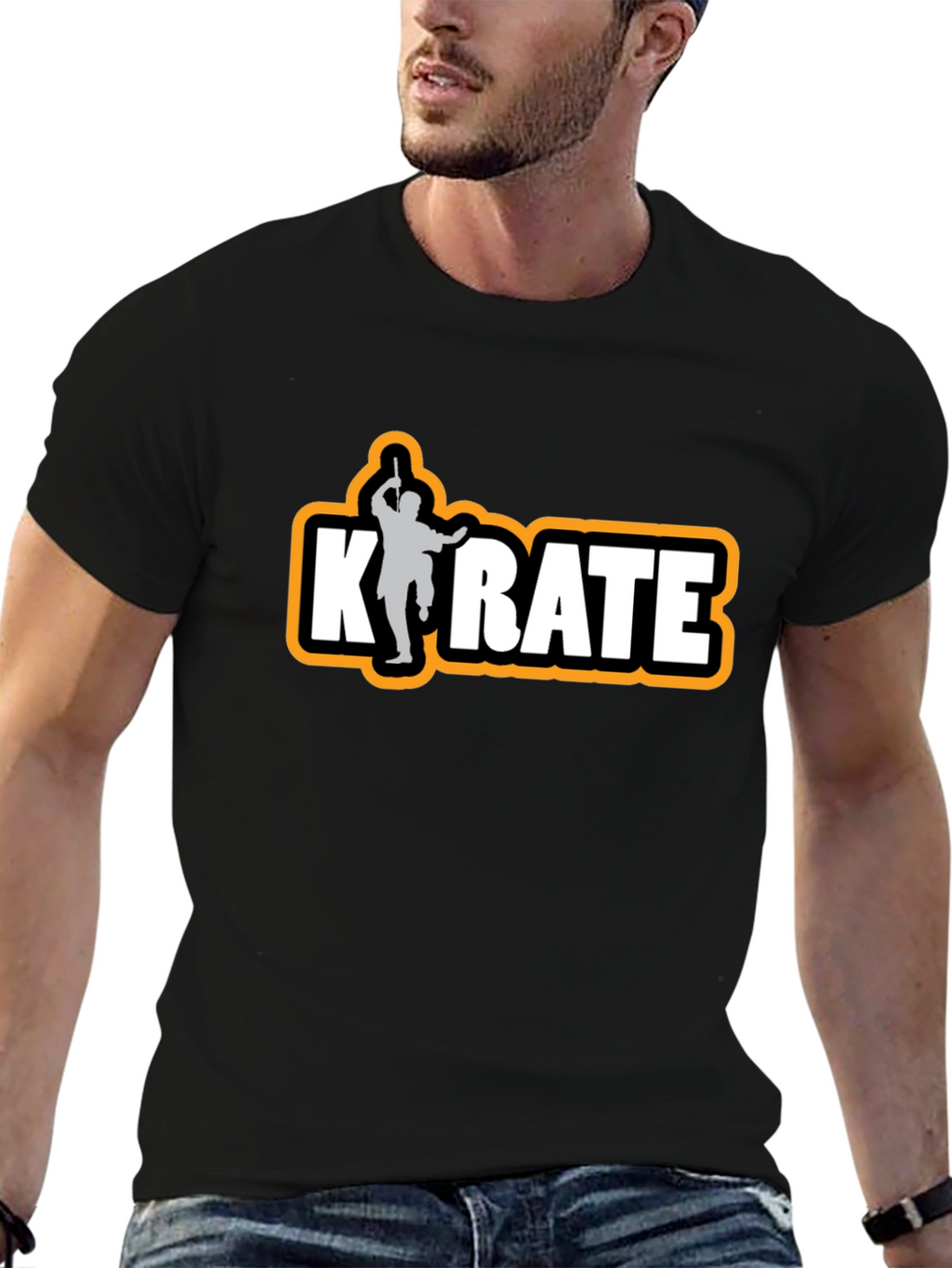Karate Graphic Tee - Martial Arts Style