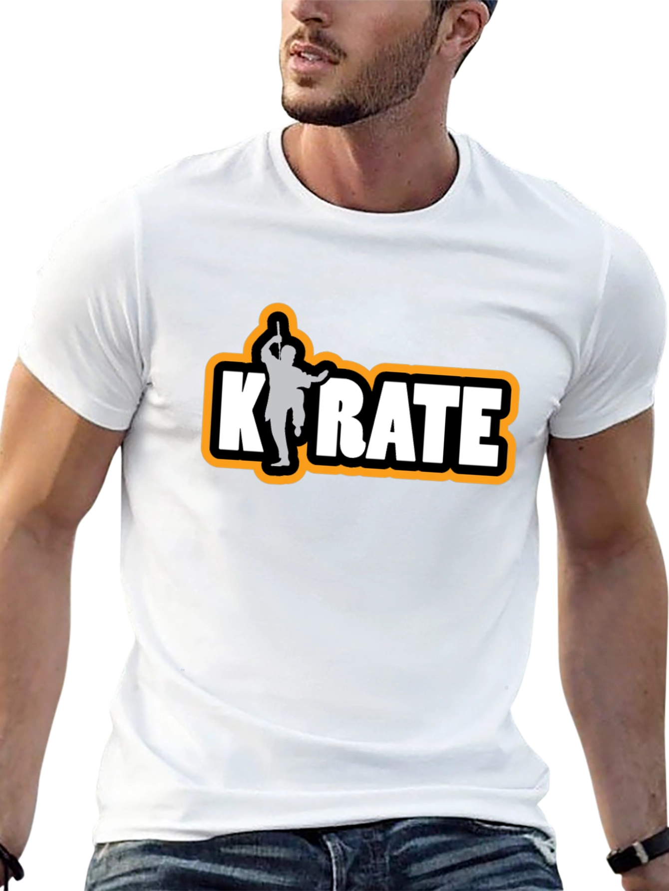 Karate Graphic Tee - Martial Arts Style