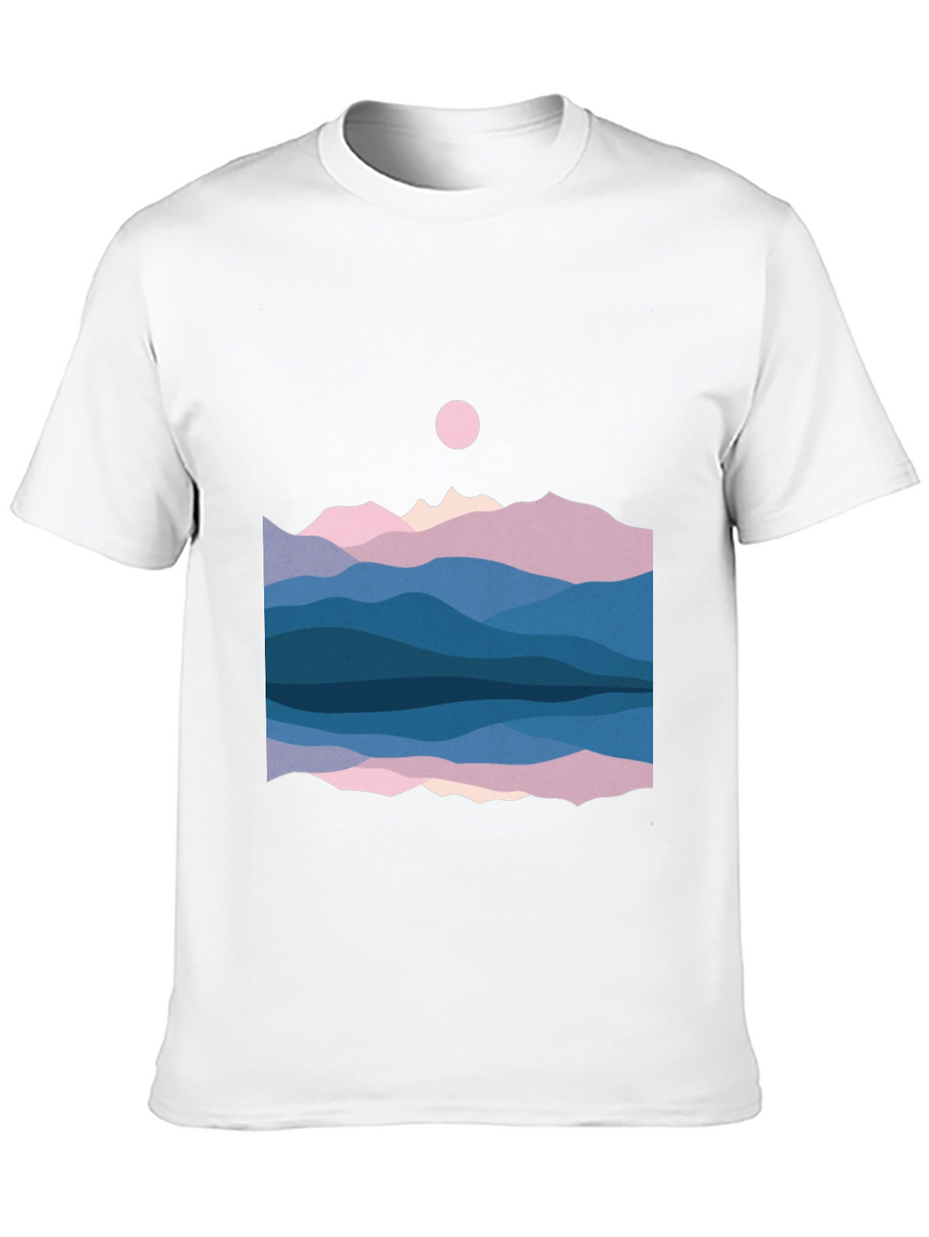 Mountainscape Graphic Tee - Nature Inspired Shirt