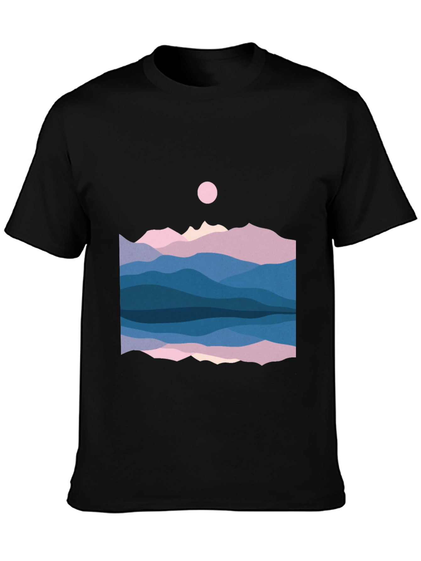 Mountainscape Graphic Tee - Nature Inspired Shirt