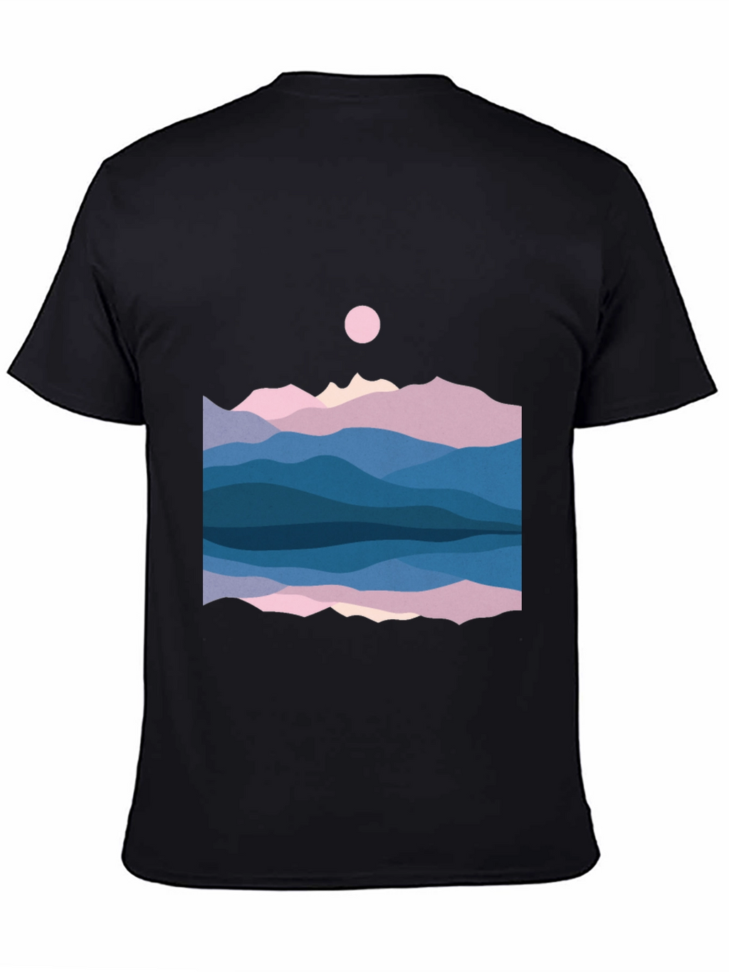 Mountainscape Graphic Tee - Nature Inspired Shirt
