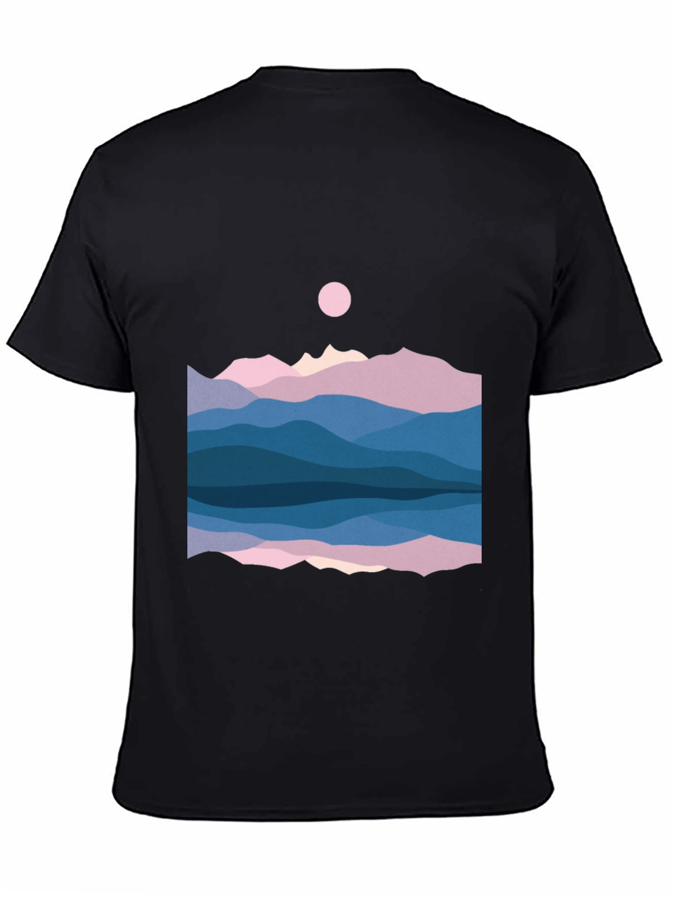 Mountainscape Graphic Tee - Nature Inspired Shirt