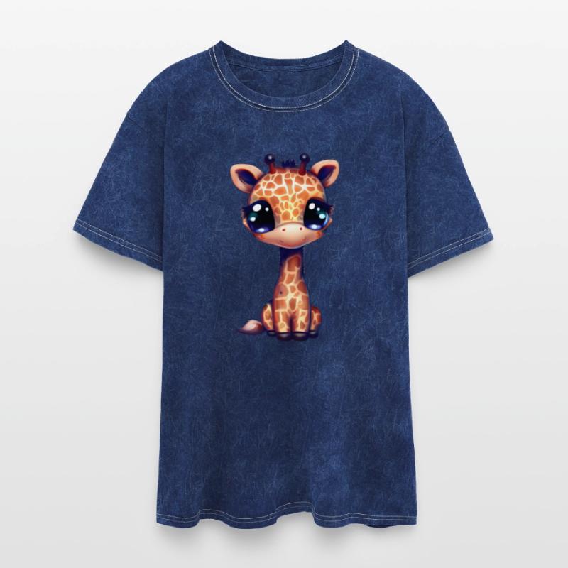 Adorable Cartoon Giraffe Illustration