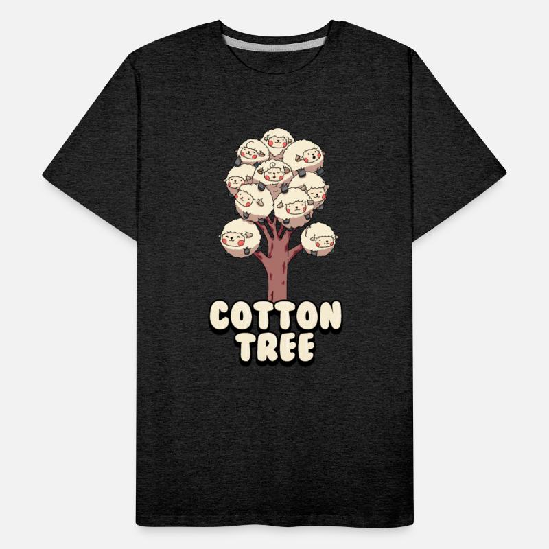 Adorable Cotton Tree Animals Fluffy Sheep Earth