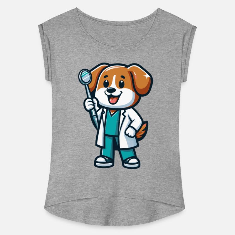Adorable Doggo Endodontist Cartoon