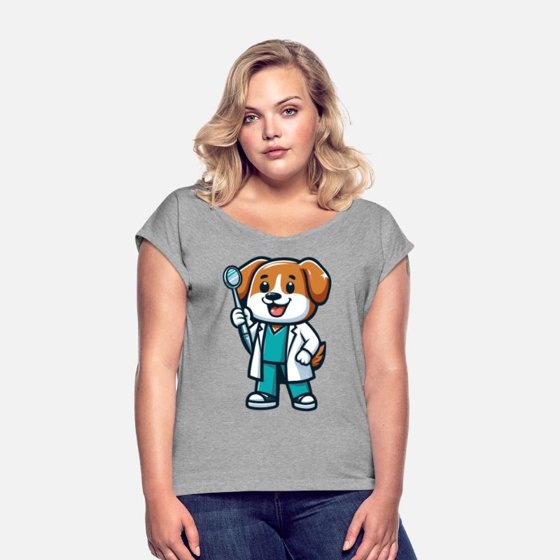 Adorable Doggo Endodontist Cartoon