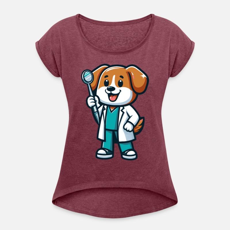 Adorable Doggo Endodontist Cartoon