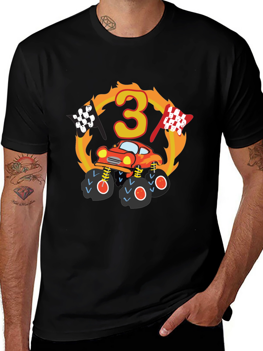 Monster Truck 3rd Birthday T-Shirt