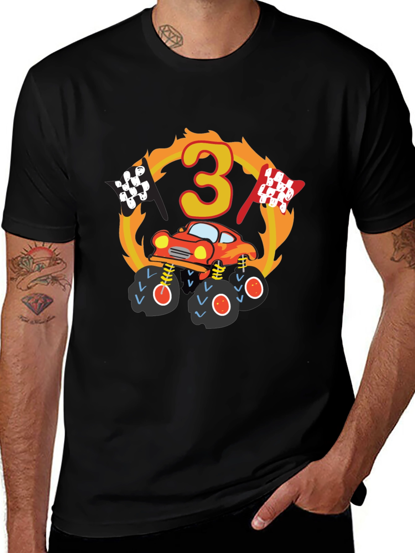Monster Truck 3rd Birthday T-Shirt