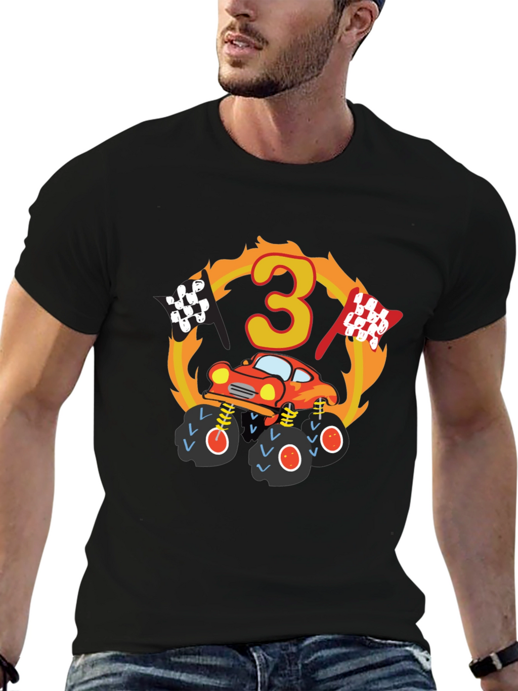 Monster Truck 3rd Birthday T-Shirt