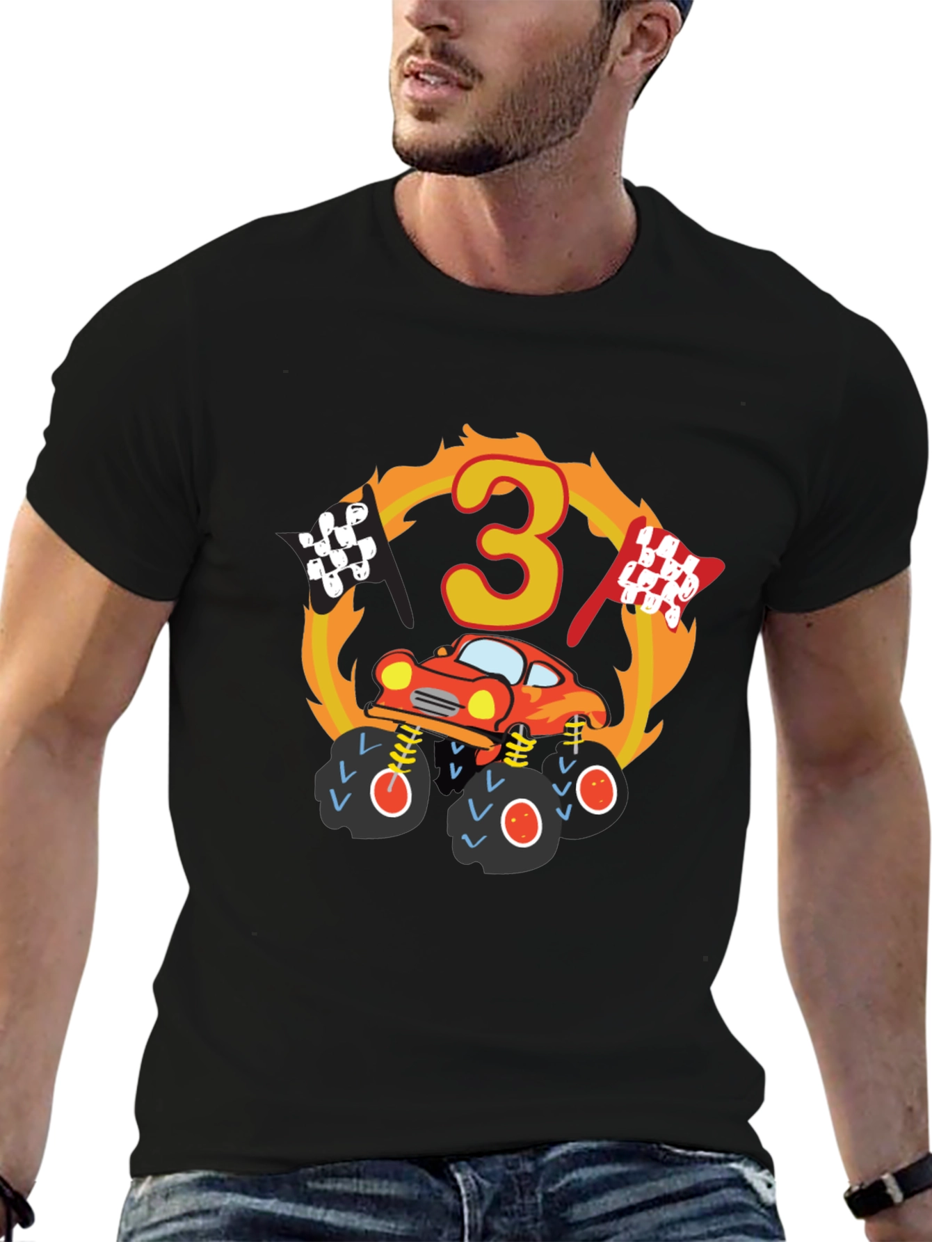 Monster Truck 3rd Birthday T-Shirt