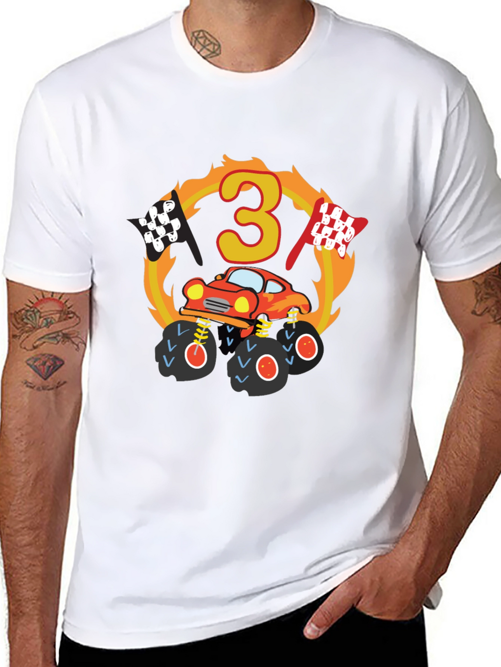 Monster Truck 3rd Birthday T-Shirt