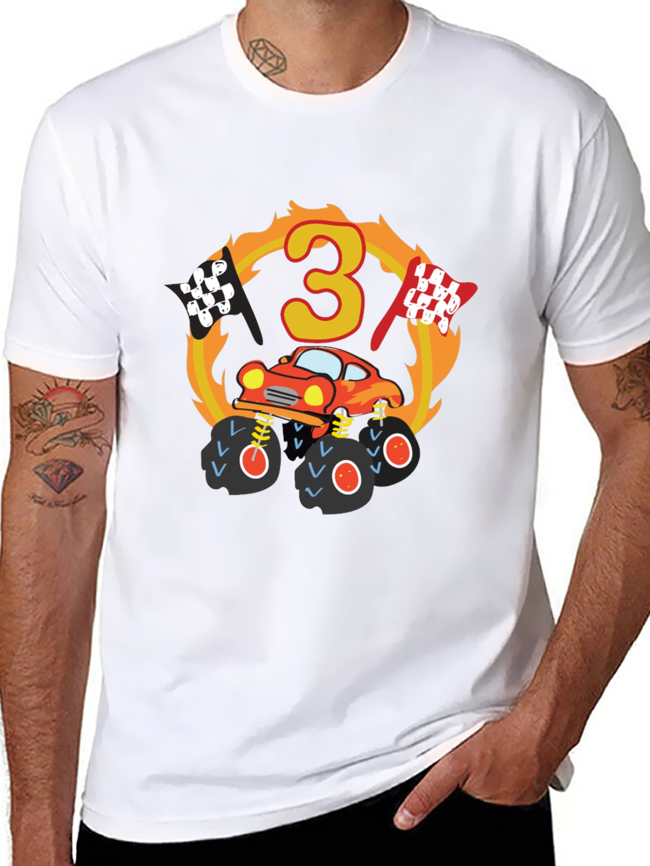 Monster Truck 3rd Birthday T-Shirt