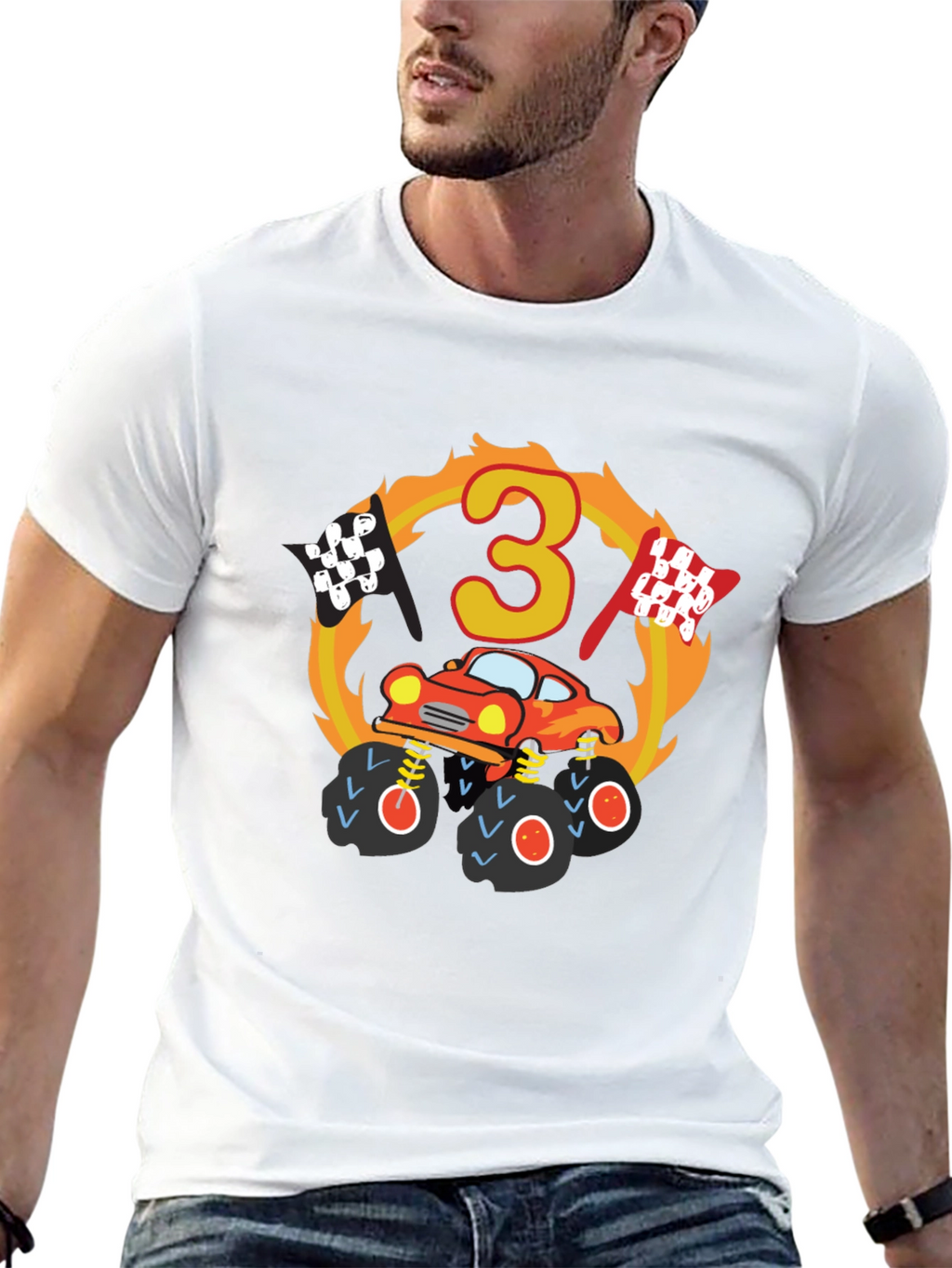 Monster Truck 3rd Birthday T-Shirt