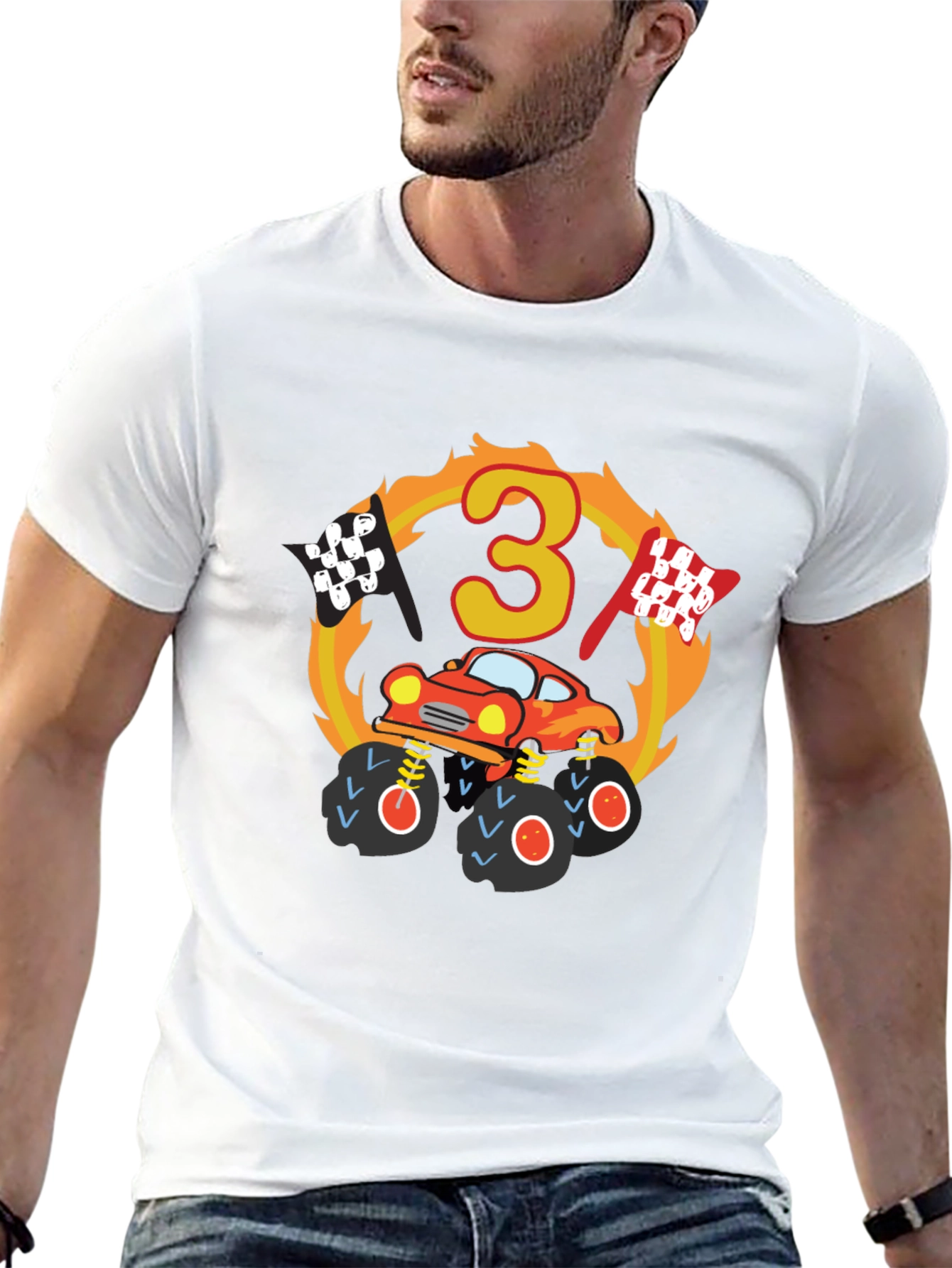 Monster Truck 3rd Birthday T-Shirt