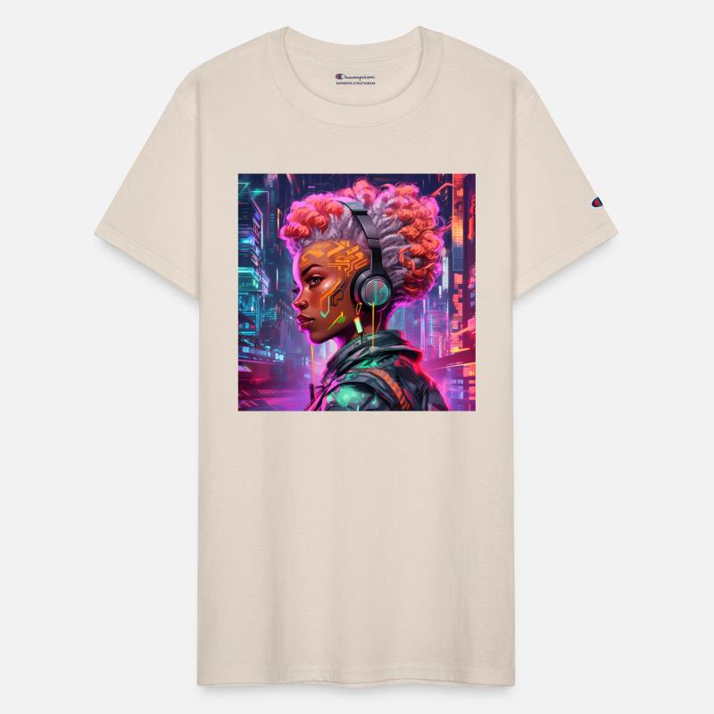 African American Woman Cyberpunk