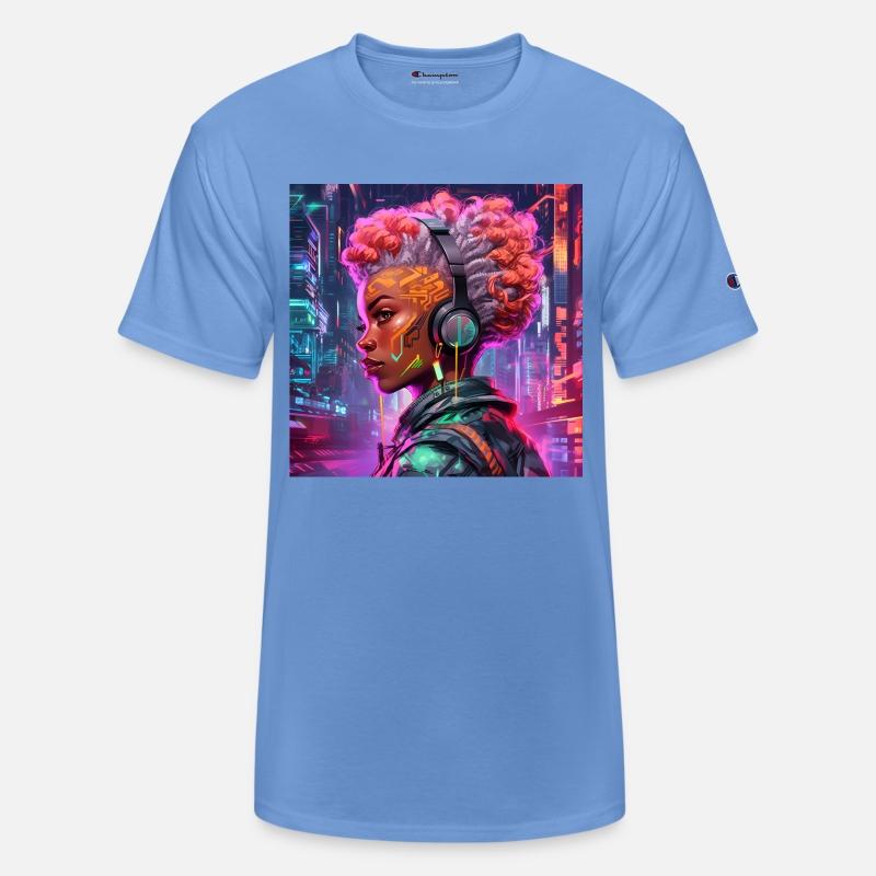 African American Woman Cyberpunk