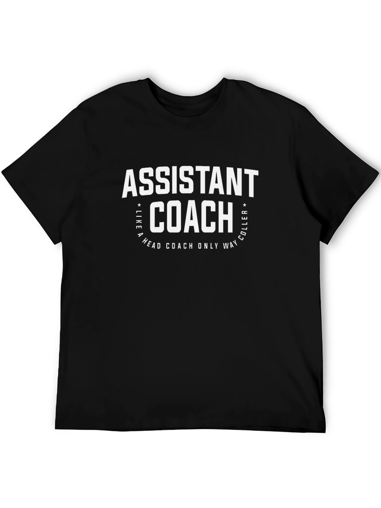 Assistant Coach Graphic Tee - Cool Coaching Gift