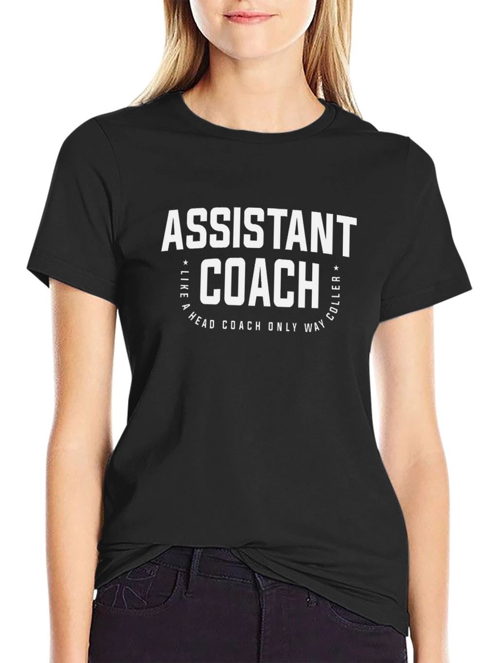Assistant Coach Graphic Tee - Cool Coaching Gift