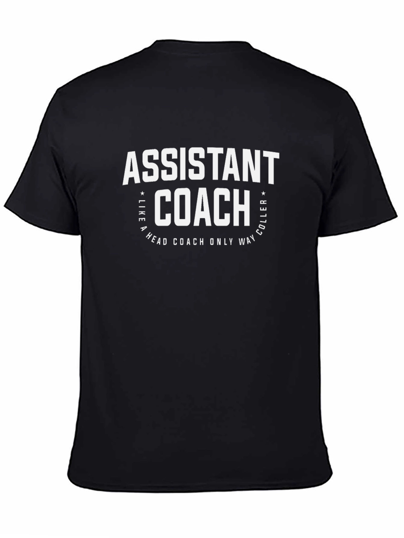 Assistant Coach Graphic Tee - Cool Coaching Gift