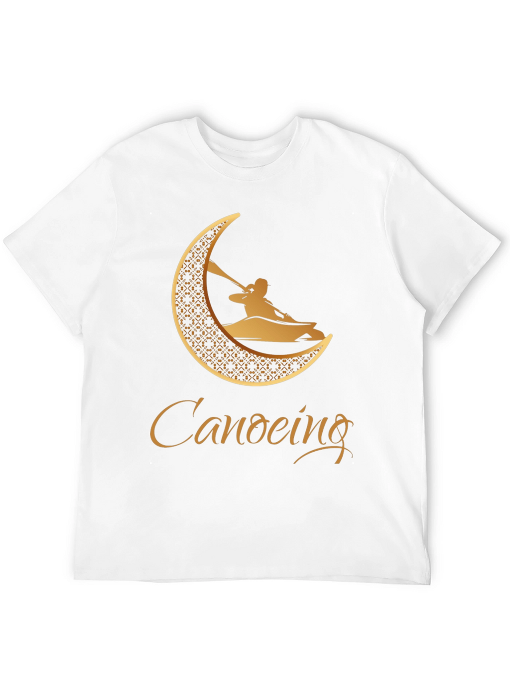 Canoeing Graphic Tee - Black