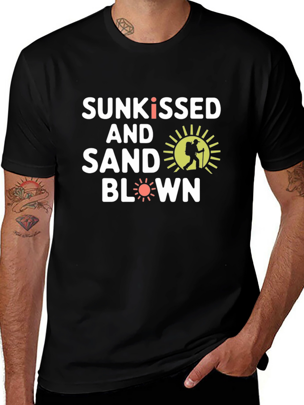 Sunkissed & Sand Blown T-Shirt - Adventure Ready!