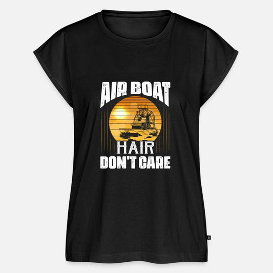 Air Boat Hair Don't Care Propeller Swamp Airboat H