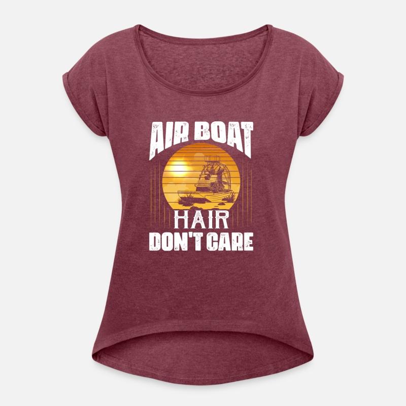 Air Boat Hair Don't Care Propeller Swamp Airboat H