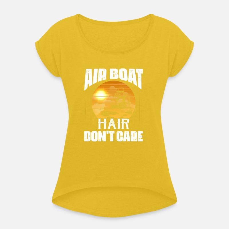 Air Boat Hair Don't Care Propeller Swamp Airboat H