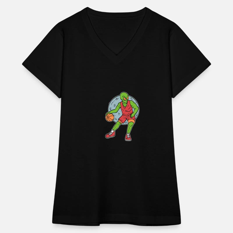 Alien Playing Basketball Sports Lover Gift