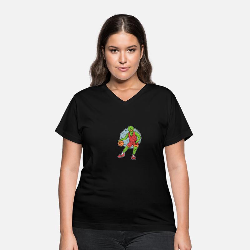 Alien Playing Basketball Sports Lover Gift