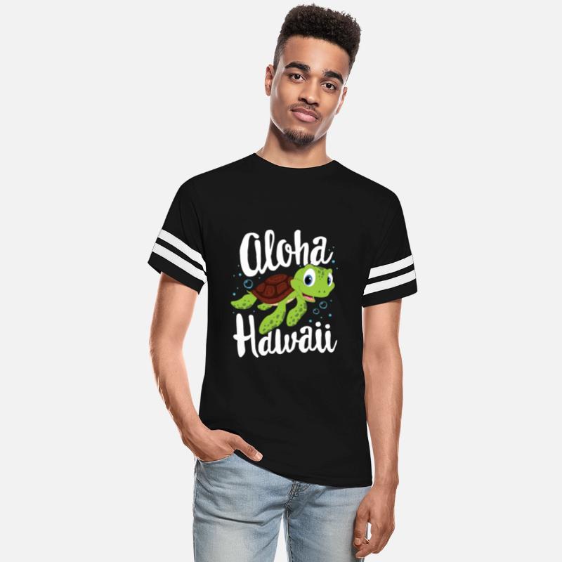 Aloha Hawaii TShirt Kids Boys Sea Turtle Hawaiian