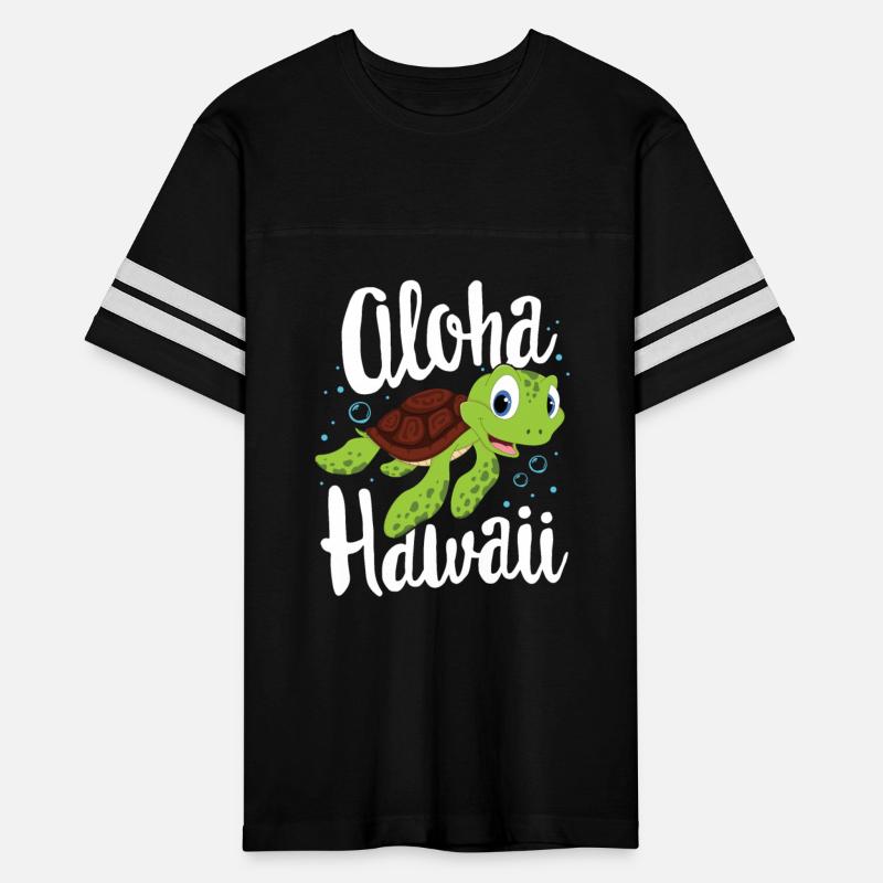 Aloha Hawaii TShirt Kids Boys Sea Turtle Hawaiian