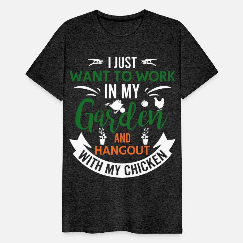 Amateur Gardener In The Garden, Fruit And