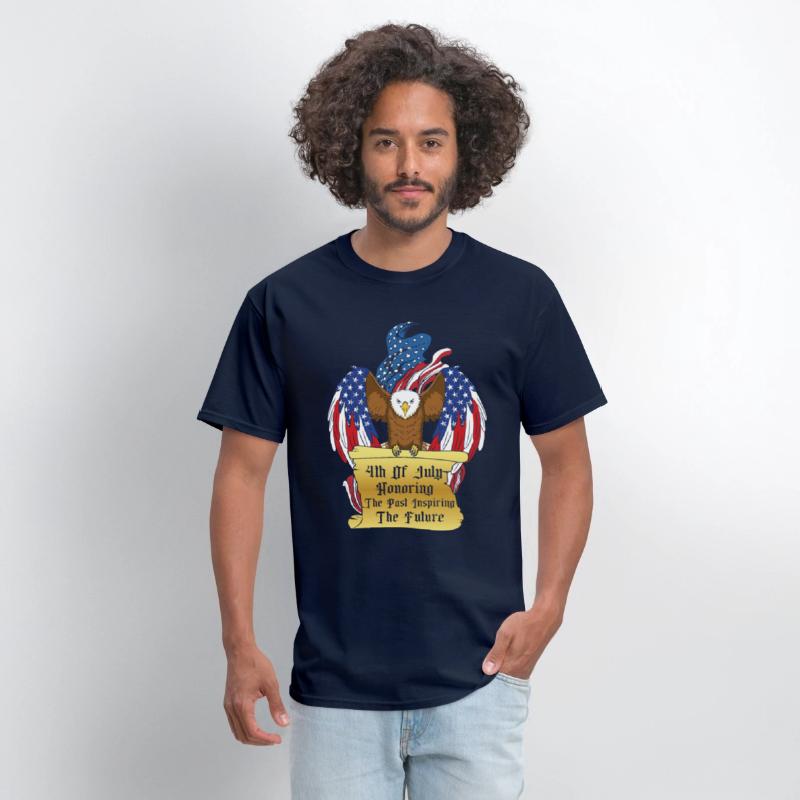 American Flag 4th Of July USA Eagle