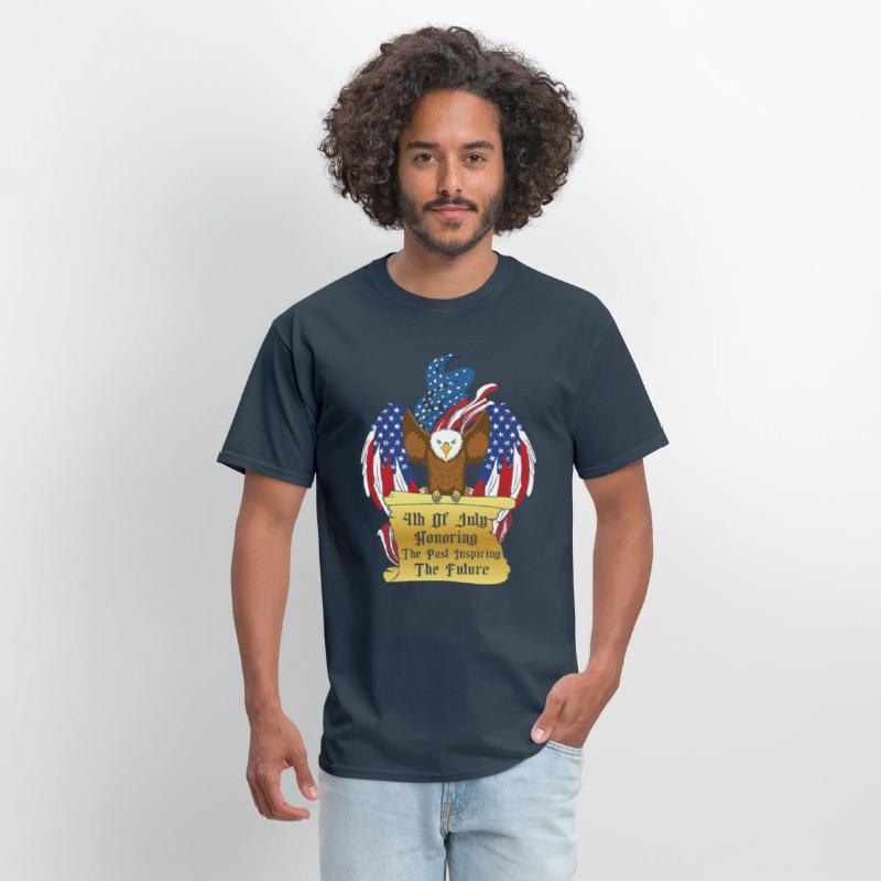 American Flag 4th Of July USA Eagle