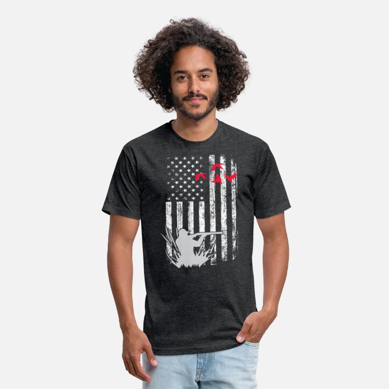 American Flag Patriotic Duck Hunting Waterfowl