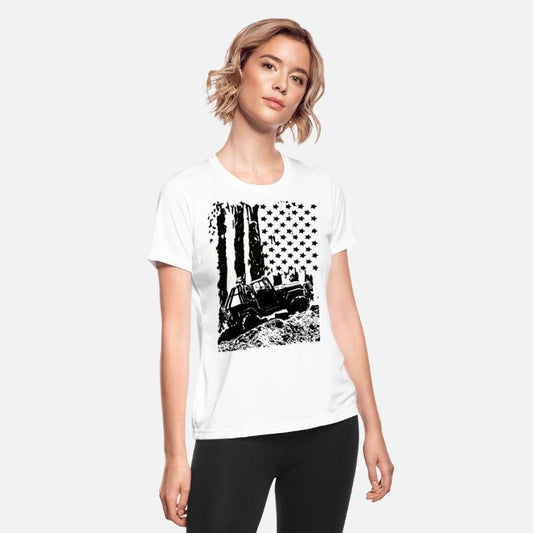 AMERICAN OFFROADER 4X4 USA FLAG