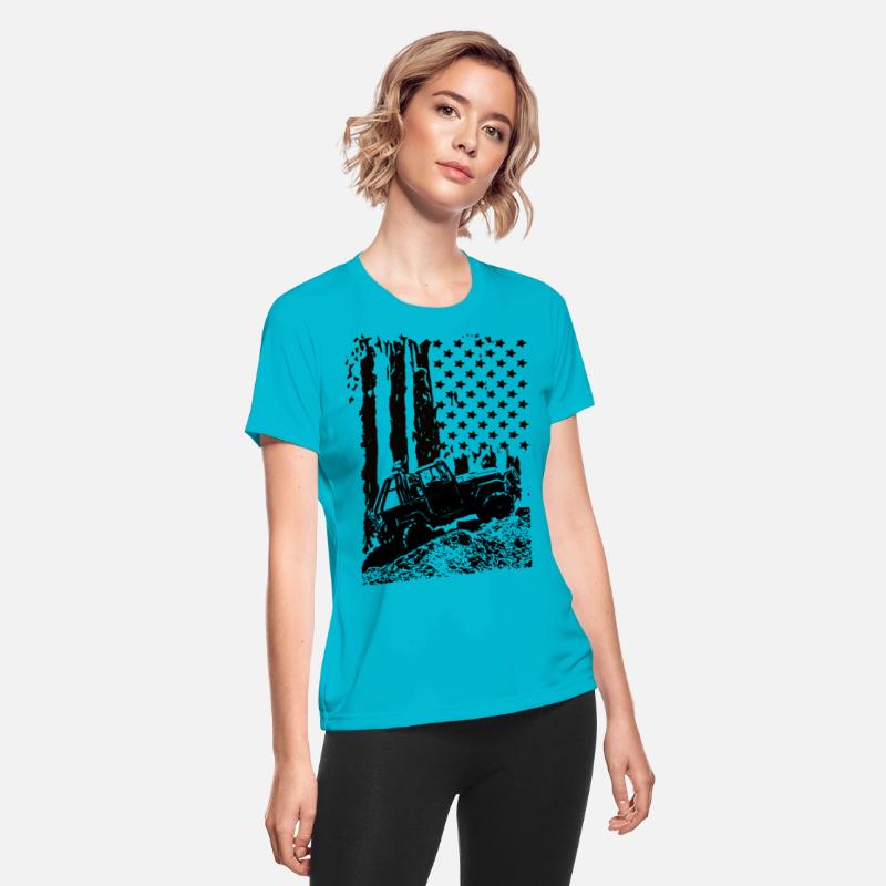 AMERICAN OFFROADER 4X4 USA FLAG