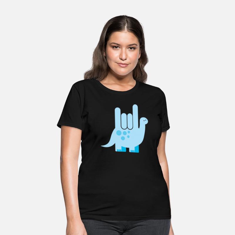 American Sign Language Dinosaur - I Love You