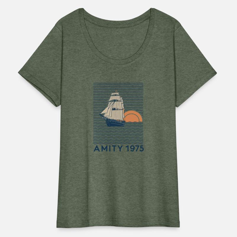 Amity Island 1975 T Shirt