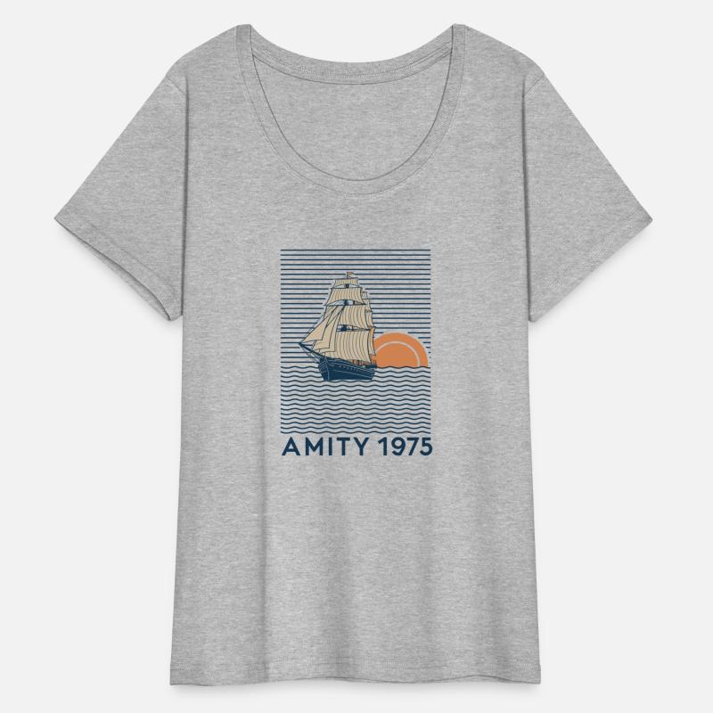 Amity Island 1975 T Shirt