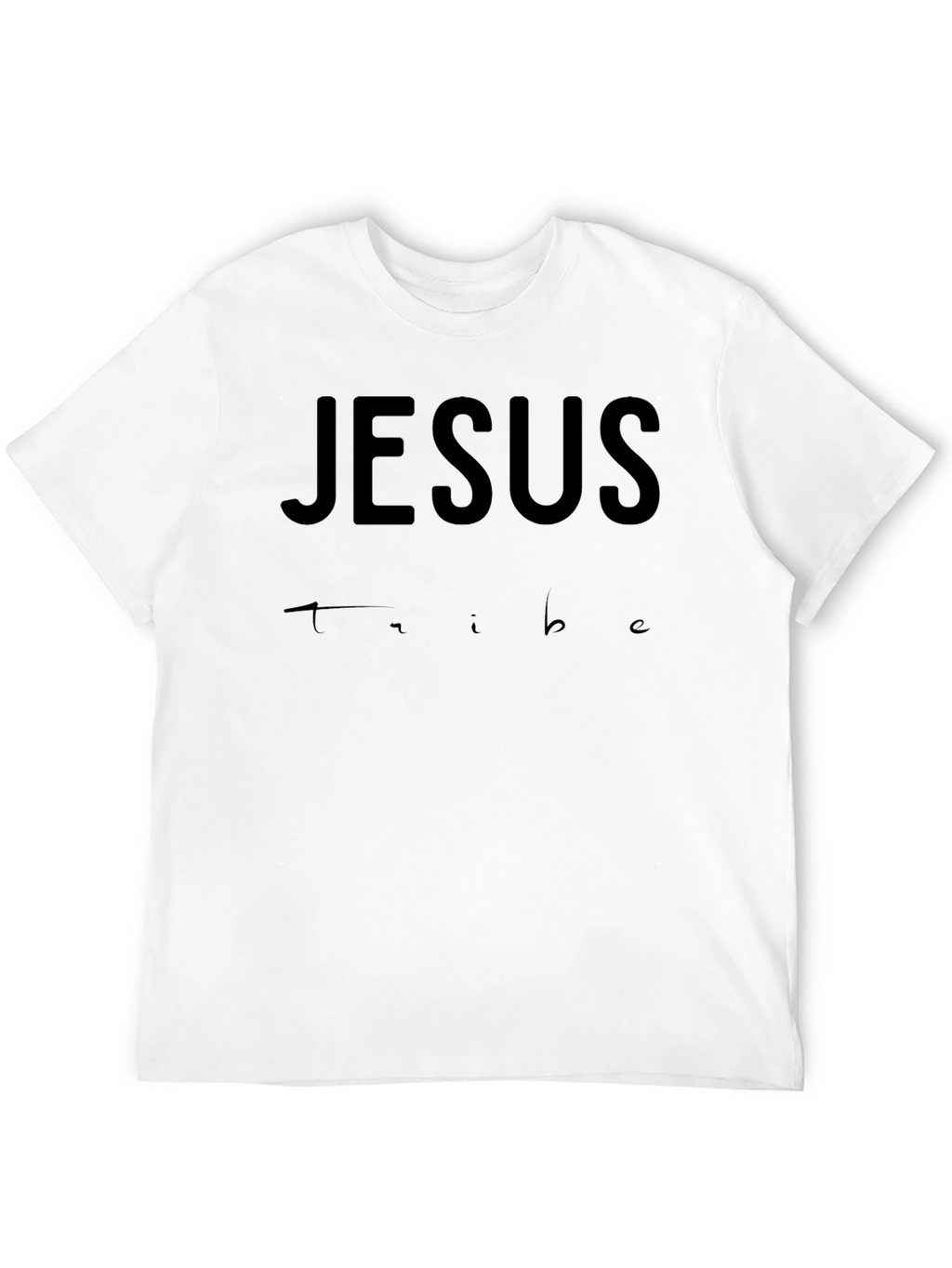 Jesus Tribe Black Crew Neck T-Shirt