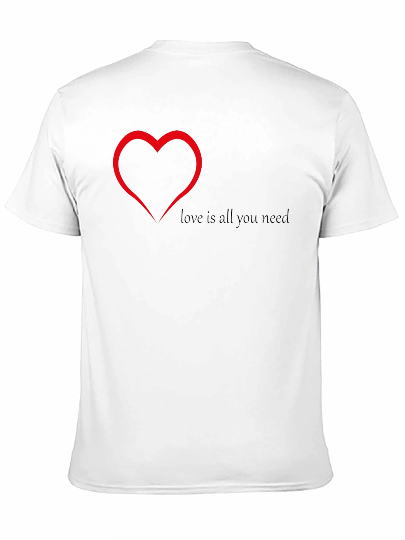 Love Is All You Need Tee - Black